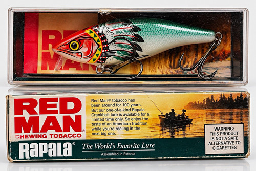 2005 rapala red man chewing - rapala,