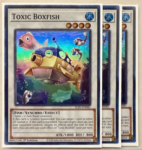 Yugioh toxic boxfish - toxic,