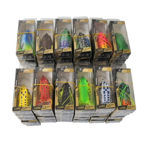 60pcs rubber frog fishing - 60pcs,