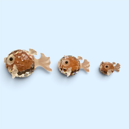 Swarovski crystal blowfish - swarovski,