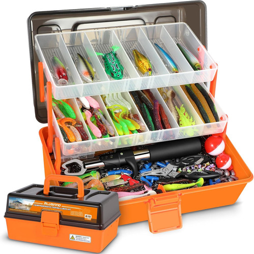 Fishing tackle box large - large, 3
