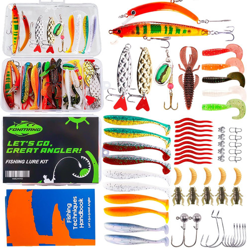 Fishing tackle kit with luress - fishing,