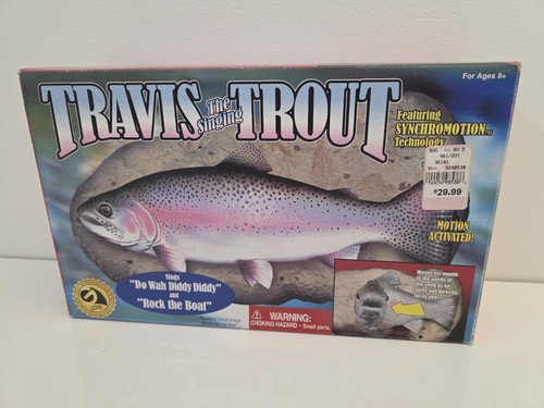 Gemmy travis the singing - travis, trout