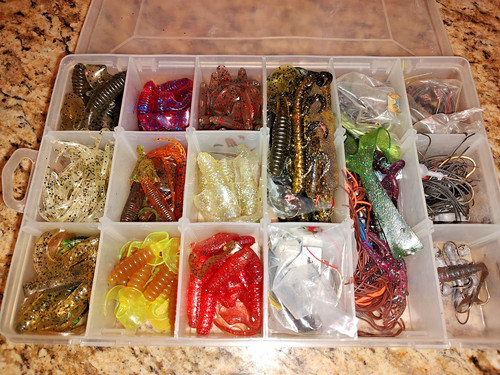 Fishing soft plastic - fishing, lure