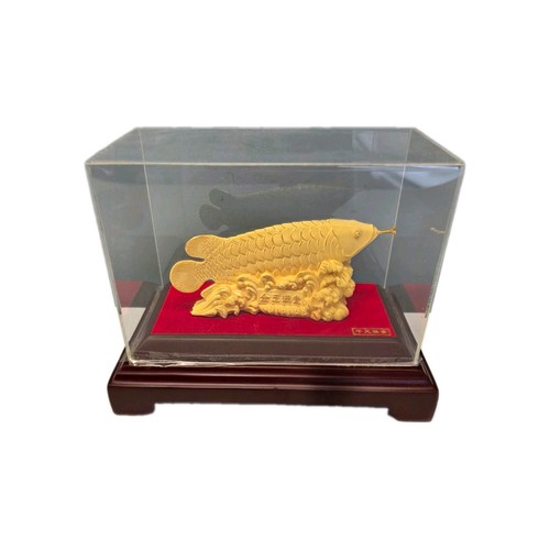 Goldfish fish figurine glossy - figurine,