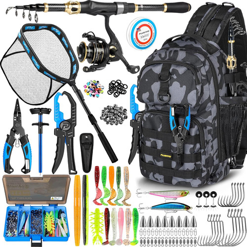 Fishing gear kit - fishing, carbon