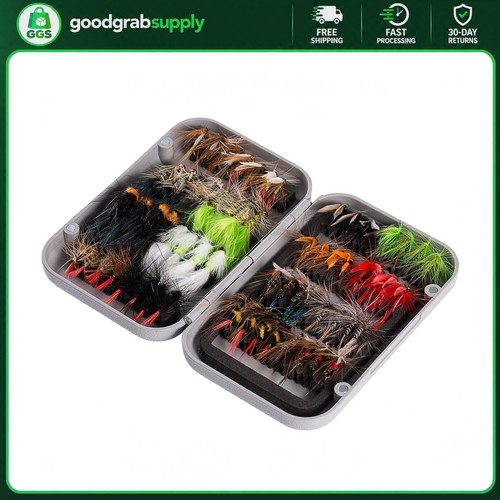Fly fishing flies kit - fishing,