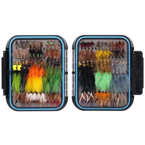 108 pcs fly - fishing, wet