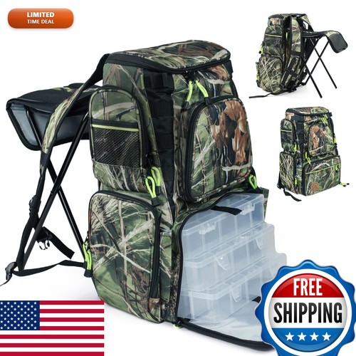 Play king fishing - fishing, backpack