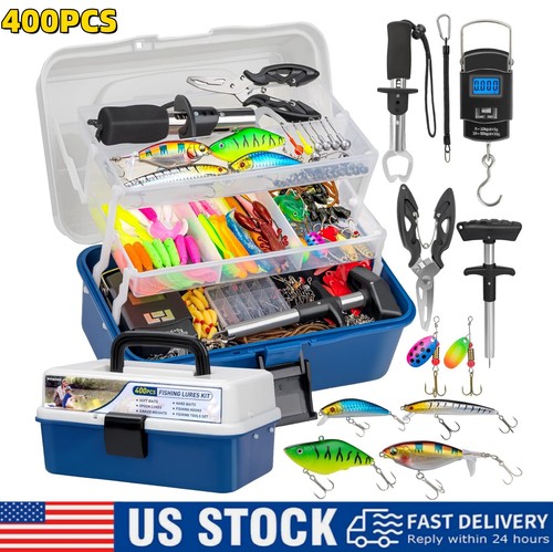 400pcs set fishing tackle box - tackle,